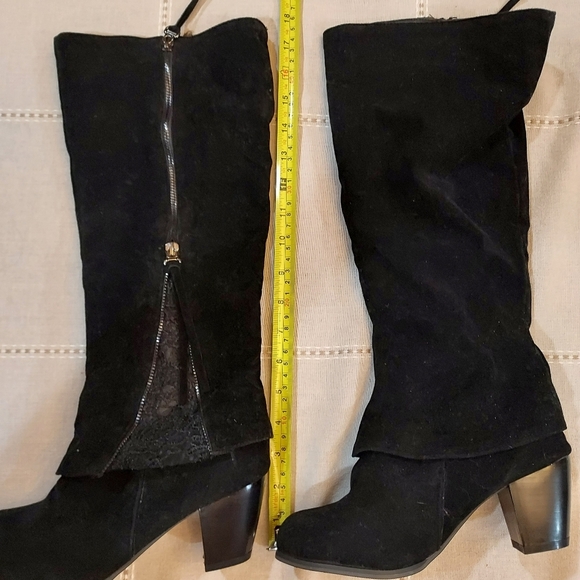 Black Knee high boots. 7.5 us/38eur - Picture 6 of 8